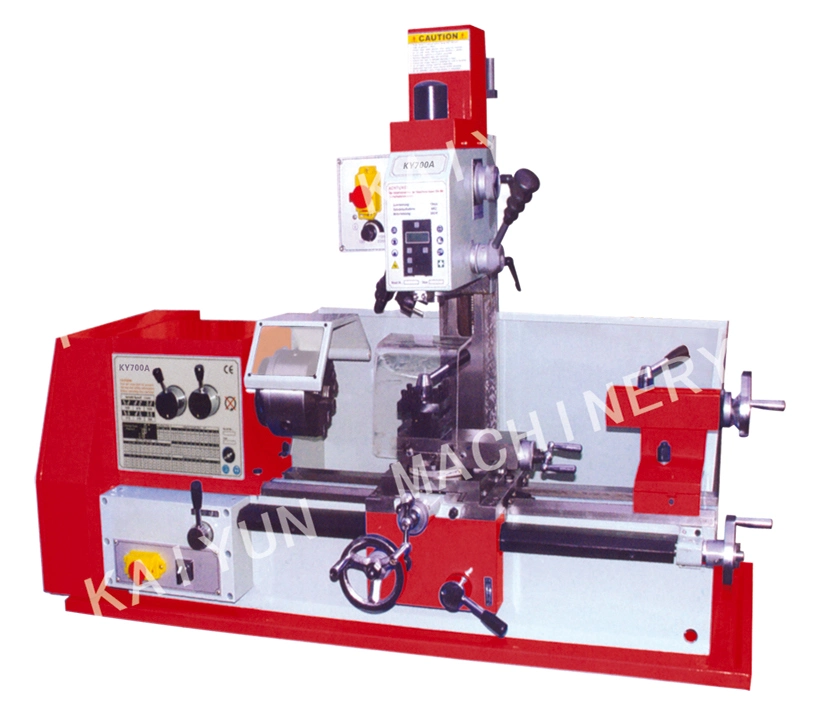 Combination Variable Speed Manual Mini Lathe Drilling Milling Machine (KY450A/KY700A)